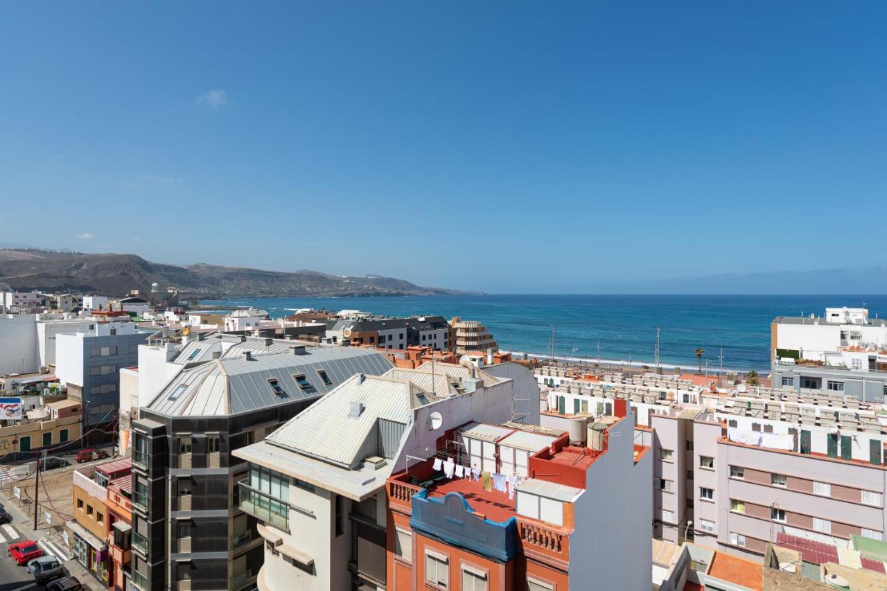 Elegant Living With Great Views Of Las Canteras Beach Las Palmas de Gran Canaria Exterior foto